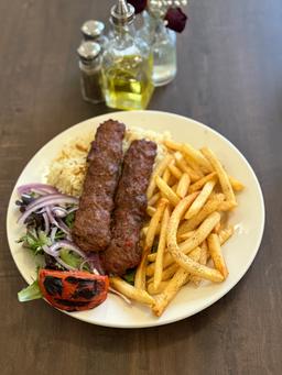 Adana Meat Kebab Plate
